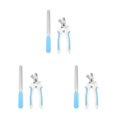 thumbnail image 4 of Redempat 2x Pet Nail Scissors With Comfortable Rubber Handle For Stress-free Trimming Is Simple blue small size 3Set, 4 of 6
