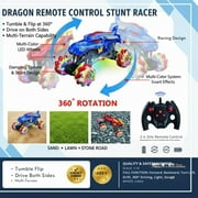 1:16 Scale Monster Truck with 2.4 GHz Controller, 360 Spin Stunt Toy for Kids