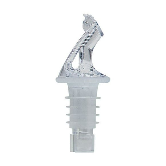 Sure Shot Clear Free Pourer without Collar Flip, 1 oz -- 12 per case