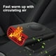 thumbnail image 5 of Calefactor para vehículo, Calentador de coche portátil, Calentamiento rápido, Descongelador, 12V 200W, Desempañador de parabrisas de coche con purificador de aire, 5 of 9