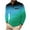 Mens Shirts Green, variant on Mens Long Sleeve Golf Shirts with Button Collared T-Shirts Casual Pullover Gradient Polka Dot Printed Breathable Lapel Office Work Tshirts Tees Tops