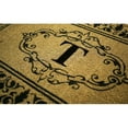 thumbnail image 4 of nuLOOM Natura Monogrammed Indoor/Outdoor Welcome Door Mat Area Rug, 3' x 6', Letter H, 4 of 5