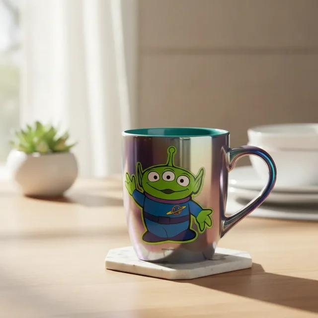 Taza Jumbo Marcianitos Toy Story Iridiscente 750 ml