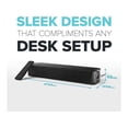 thumbnail image 2 of Creative Stage SE Under-Monitor Soundbar with USB Digital Audio and Bluetooth 5.3, Clear Dialog and Surround by Sound Blaster, Powered via Adapter, 2 of 5