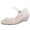 White, variant on Girls Crystal Jelly Sandals Princess Cosplay Dress Shoes Single Sole with Non-Slip for Party Daily Wear, Size 25-36