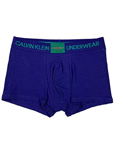 Calvin Klein Mens Monogram Limited Edition Trunk Underwear (Small, Shiloh  Blue/Simmer Green) - Walmart.com