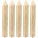 thumbnail image 1 of 5 estacas de madera duraderas para medir la construcción y decorar la cerca del jardín., 1 of 7