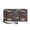 Book Pattern Design, variant on Colorful Butterfly Pattern Long Purse, Zipper PU Leather Women's Wallets for Travel Shopping, Wrist Strap Long Wallet