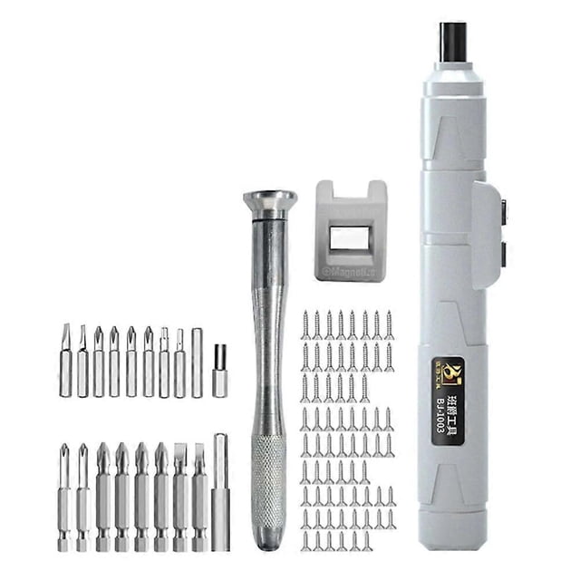 36V Electric Screw Driver USB Rechargeable Small Screwdriver Drill 250r/min 12N/M Precision for Removing/Tightening Screws