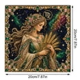 thumbnail image 3 of DIY Zodiac Diamond Painting Art Kit For Adults, Full Set Of Craft Supplies, Sparkling Gem Art Project, Excellent Hand‑Craft Activity For Creative Enthusiasts(Aquarius), 3 of 7