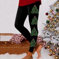 thumbnail image 1 of WILLBEST Leggings con Estampado de Árbol de Navidad para Mujer, Pantalones de Yoga Festivos, Ajustados, Ropa Deportiva, Mallas Cómodas para Entrenar Grande, 1 of 4