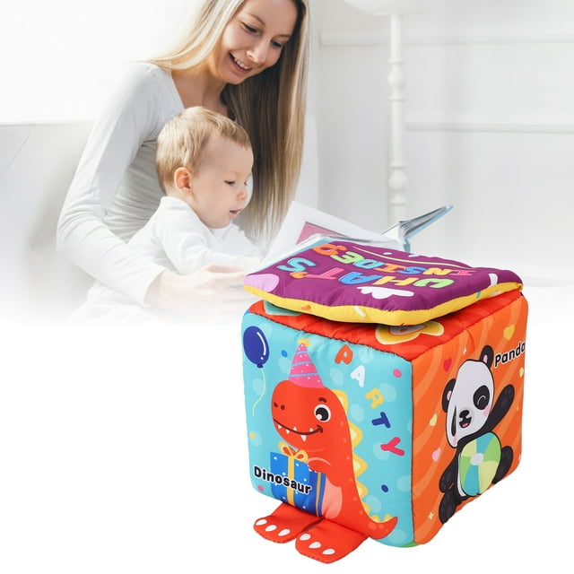Mejore La Capacidad Cognitiva, La Destreza Manual, El Desarrollo Visual Con Una Caja De Pañuelos Para Bebés, Juguete Para Bebés Y Niños Pequeños