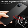 thumbnail image 2 of Ultra-thin Magnetic Hard Matte PC Phone Case For iPhone 15 14 13 12 11 Pro max SE XR X Xs 8 7 6 Plus Frosted Protection Cover, 2 of 5
