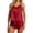 Wine, variant on Short Sets for Women Silk Satin Camisole Tank Top and Shorts 2 Piece Matching Set Womens Lounge Pajama Set