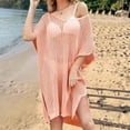 thumbnail image 2 of YABCSAZ Womens Bathing Suit Cover Up Sleeveless Mesh Swimsuit Coverup Tank Tops Summer Casual Loose Plus Size Coverup Sexy Elegant Lace Beach Bathing Suit Cover Up for Poolside, Seaside and Party, 2 of 4