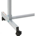 thumbnail image 5 of Offex 51.5" Aluminum Mobile Dry Erase Double Sided and Magnetic Board in White, 5 of 8