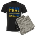 thumbnail image 6 of CafePress - Pray For Ukraine Pajamas - Men's Dark Loose Fit Cotton Pajama Set, 6 of 7