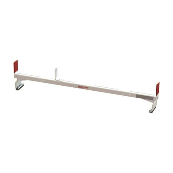 Weather Guard Ladder Rack Cross Bar 222-3-03 Single Bar; 60 Inch Length; White; Aluminum