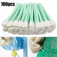 thumbnail image 2 of 100pcs Cleaning Swabs Foam Tips Sponge Stick For Inkjet Printer Optical Equipments, 2 of 5