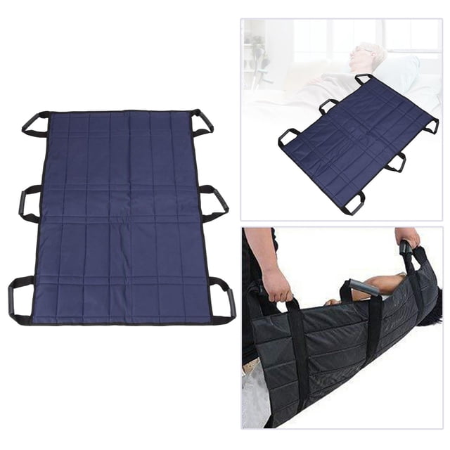 Colchoneta de posicionamiento con Sábana de plegable para cama deslizante, manta de transferencia, para transferencia de posición