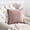 Pink, variant on Pleasant Boulevard Chenille Pillow Covers, 20 x 20 inch, Soft Cozy Decorative Cushions, Pink, 2 Count
