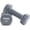 Gray, variant on Power Systems 2 lbs Deluxe Vinyl Dumbbells Set, Pair of Dumbbell Weight with Non-Slip Grip (Green)