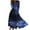 Dark Blue Print, variant on gakvbuo Plus Size Maxi Dress For Women Long Sleeve V Neck Casual Boho Floral Print Ruffle Flowy Dress Fall Dresses For Women 2023