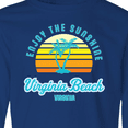 thumbnail image 4 of Inktastic Summer Enjoy the Sunshine Virginia Beach Virginia in Blue Long Sleeve Youth T-Shirt, 4 of 5
