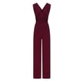 thumbnail image 2 of XZNGL Combinaison Décontractée à Épaules Dénudées pour Femmes, Unie, Taille m, 2 of 8