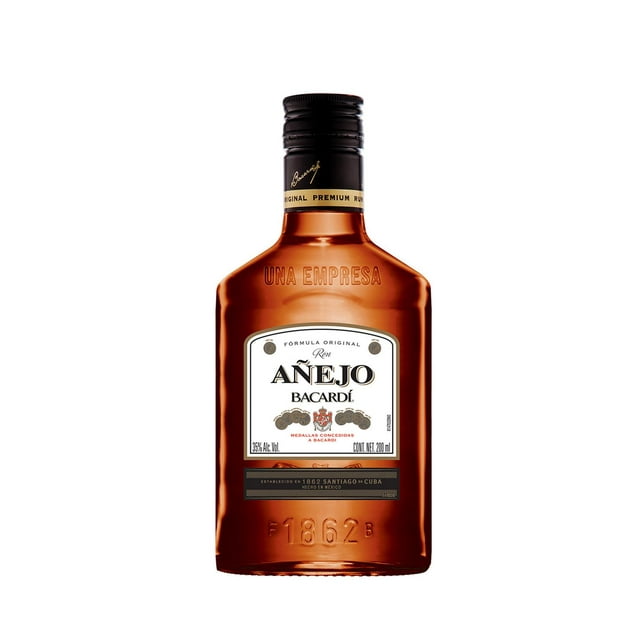 Pack de 12 Ron Bacardi Añejo 200 ml