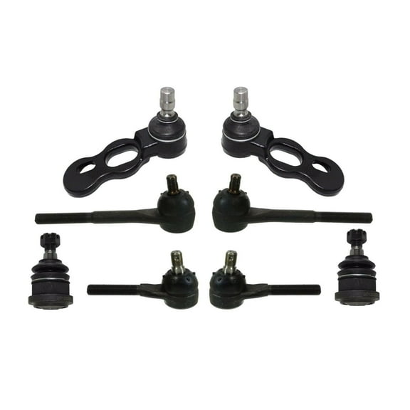 4 Tie Rod Ends Outer & Inner   4 Ball Joints Upper & Lower Front Suspension Kit Fits select: 1998-2002 MERCURY GRAND MARQUIS, 1998-2002 FORD CROWN VICTORIA