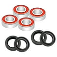 thumbnail image 3 of MATI Front Wheel Hub Bearings Seals for Honda Recon 250 TRX250 Rancher 350 2x4 TRX200, 3 of 10