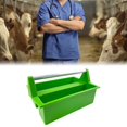 thumbnail image 1 of Caja de herramientas agrícolas portátil resistente con asa, ligera, caja de almacenamiento multiusos, caja de equipo veterinario para granja ganadera, 1 of 9
