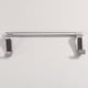 thumbnail image 3 of Stainless Steel Towel Hanging Rack Single-bar Multi-function Doors Organizer Punch-free Towel Hanger (Size S), 3 of 5