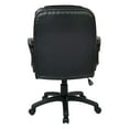 thumbnail image 5 of Office Star Products Faux Leather Managers Chair with Padded Arms, 5 of 6