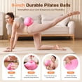 thumbnail image 3 of Pilates Kit Vanlgs 13Pcs Ring 33cm Ball 25cm Bands, 3 of 8