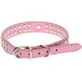 thumbnail image 3 of DEFNES Dog Collar,Adjustable Leather Collar,Fashion Shiny Rhinestone Collar for Dogs or Cats, 3 of 9