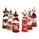 thumbnail image 2 of Funda para botella de vino navideña, adornos navideños para el hogar, adornos navideños 2024, feliz año nuevo 2025, regalos navideños, 2 of 5