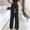 Black, variant on OKBOP Blazer Jackets for Women,Womens Fashion Summer Solid Casual Button Pocket Elastic Waist Long Pants