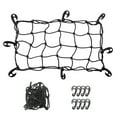 thumbnail image 1 of Mosiee Utility Wagon Net Cargo 8 Hooks Black Collapsible Folding Trolley Cart, 1 of 8