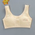 thumbnail image 6 of Uccdo 5 Pack Girls Training Bra Bralette Casual Wireless Padded Bra Racerback Vest Sports Bra, 8-16T, 6 of 8
