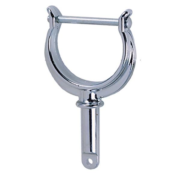 Perko 1227dp0chr Chrome-Plated North River Type Rowlock Horn - 1/2 inch OD Shank, 2 Pack
