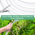 thumbnail image 4 of Clear Plastic Tubing, 0.39Inch(10mm) ID 0.59Inch(15mm) OD, 10ft(3.0m) Length Tube Vinyl Tubing For Garden, 4 of 6