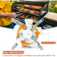 thumbnail image 5 of Upgraded 2.0 RPM Auger Motor, Fire Burn Pot and Hot Rod Ignitor, Grill Induction Fan for Traeger and Pit Boss Pellet Grill, Fire Pot Replacement for Traeger Parts Replacement, with Ash Remover, S, 5 of 8
