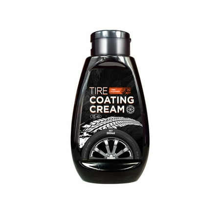 BallsFHK Car Tire Maintenance Paste Wheel Hub Cleaning Decontamination Refurbishment Brightening Polishing Tire Coating 300ml