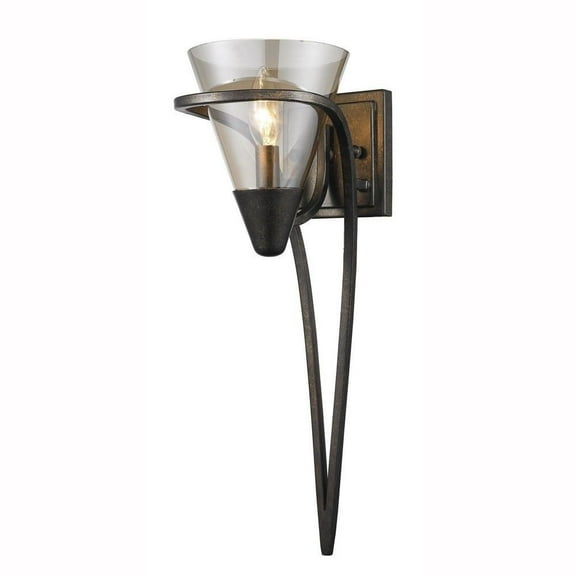 1 Light Wall Sconce in Variety Of Style 18.88 inches High By 5.75 inches Wide Bailey Street Home 170-Bel-1044192