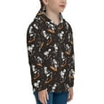 thumbnail image 5 of Kdxio Jumping Skull Pattern Kids Boys Girls Zip Up Hoodie 3D Printed Hooded Sweatshirt Hoody Coat with Pocket 7-12 Y-Medium, 5 of 6