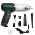 thumbnail image 3 of Mini Aspiradora de Mano Inalámbrica para Coche, Portátil, Recargable, con Extractor de Polvo, Color Verde, 3 of 8