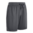thumbnail image 4 of XZNPDUCQ Gym Basketball Mens Shorts - Quick Dry Black Workout Athletic Shorts with Pockets for Casual Running Casual Shorts L,Dark Gray, 4 of 7