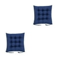 thumbnail image 2 of ZheElen Polyester Cotton Cushion With Strap Comfortable And Breathable No Slipping Polyester Fabric Is Comfortable dark blue 2Set, 2 of 6